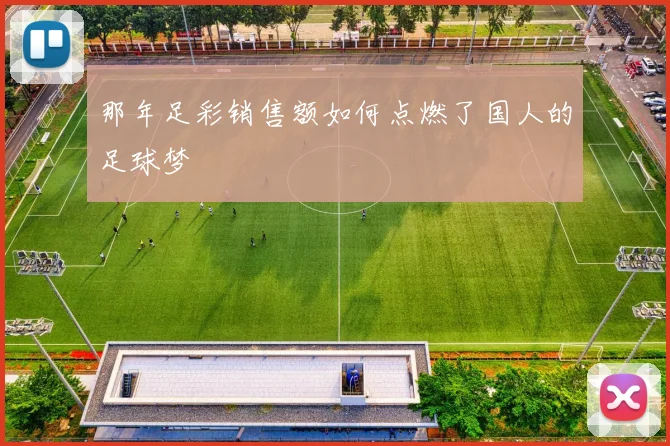 那年足彩销售额如何点燃了国人的足球梦