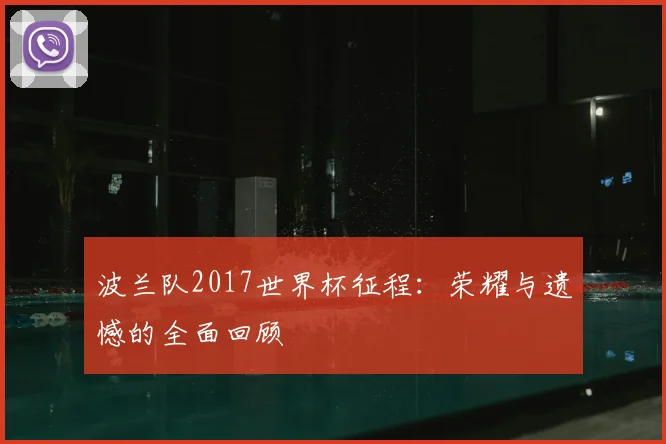 波兰队2017世界杯征程：荣耀与遗憾的全面回顾